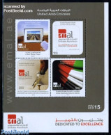 United Arab Emirates 2010 Emal S/s, Mint NH, Nature - Various - Birds - Horses - Industry - Fabrieken En Industrieën