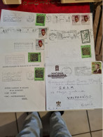 LETTRE MAROC LOT FLAMME CASABLANCA - Marokko (1956-...)