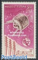 Wallis & Futuna 1965 I.T.U. Centenary 1v, Mint NH, Science - Transport - Various - Telecommunication - Space Explorati.. - Telekom