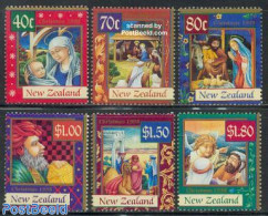 New Zealand 1998 Christmas 6v, Mint NH, Religion - Christmas - Ongebruikt