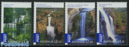 Australia 2008 Waterfalls 4v, Mint NH, Nature - Water, Dams & Falls - Nuevos