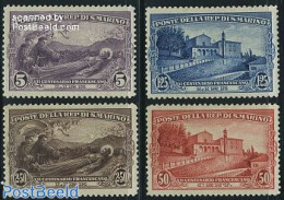 San Marino 1928 Franciscus Of Assisi 4v, Unused (hinged) - Unused Stamps