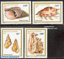 Wallis & Futuna 1999 Shells 4v, Mint NH, Nature - Shells & Crustaceans - Mundo Aquatico