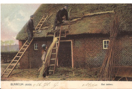 BLARICUM GOOI NED. 1903  RIET DEKKEN WOONHUIS Nr  1070 D1 - Kunsthandwerk