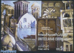 United Arab Emirates 1997 Fine Arts S/s, Mint NH, Transport - Ships And Boats - Art - Modern Art (1850-present) - Bateaux