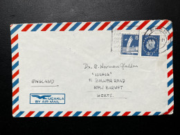 ENVELOPPE ALLEMAGNE / BERLIN POUR NEW BARNET GB / 1961 - Cartas & Documentos