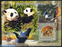 Sao Tome/Principe 2006 Endangered Animals, Lynx S/s, Mint NH - Sao Tome And Principe