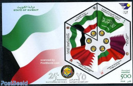 Kuwait 2006 25 Years Gulf Council S/s, Mint NH, History - Various - Flags - Joint Issues - Emissioni Congiunte