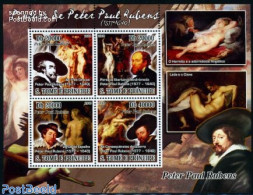 Sao Tome/Principe 2008 P.P. Rubens 4v M/s, Mint NH, Art - Nude Paintings - Paintings - Rubens - Sao Tome Et Principe