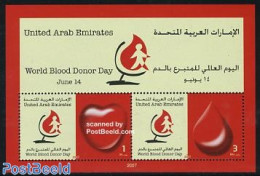 United Arab Emirates 2007 Blood Donor Day S/s, Mint NH, Health - Health - Other & Unclassified