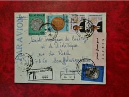 LETTRE MAROC CASABLANCA MERS SULTAN RECOMMANDE  EXPRES - Morocco (1956-...)