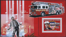 Guinea, Republic 2006 Fire Trucks S/s, Daniel Nigro, Mint NH, Transport - Automobiles - Fire Fighters & Prevention - Voitures