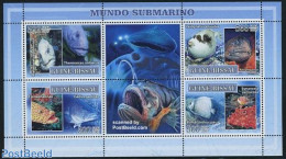 Guinea Bissau 2007 Fish 4v M/s, Mint NH, Nature - Fish - Poissons