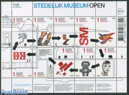 Netherlands 2012 Stedelijk Museum 10v M/s, Mint NH, Art - Modern Art (1850-present) - Museums - Unused Stamps