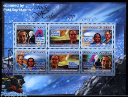 Guinea, Republic 2007 Hale Bopp Comet 6v M/s, Mint NH, Science - Astronomy - Astrología