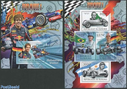 Burundi 2012 Formula 1, 2 S/s, Mint NH, Sport - Transport - Autosports - Sport (other And Mixed) - Automobiles - Cars