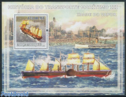 Mozambique 2009 Maritime History S/s, Mint NH, Transport - Ships And Boats - Ships