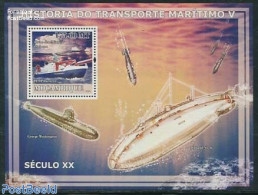 Mozambique 2009 Maritime History S/s, PFS Polarstern, Mint NH, Transport - Ships And Boats - Barcos