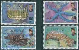 Brunei 1997 Marine Life 4v, Mint NH, Nature - Shells & Crustaceans - Marine Life