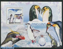 Guinea Bissau 2009 Penguin S/s, Mint NH, Nature - Birds - Penguins - Guinée-Bissau