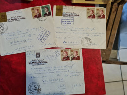 LETTRE MAROC LOT TANGER POUR LIVERPOOL VALPARAISO - Marokko (1956-...)