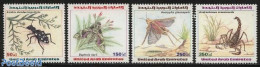 United Arab Emirates 1999 Fauna 4v, Mint NH, Nature - Animals (others & Mixed) - Butterflies - Insects - Otros & Sin Clasificación