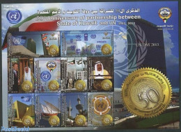 Kuwait 2013 Partnership With UN 10v M/s, Mint NH, History - Transport - United Nations - Ships And Boats - Bateaux