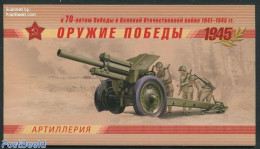 Russia 2014 World War II Weapons, Artillery, Prestige Booklet, Mint NH, History - Various - World War II - Stamp Bookl.. - 2. Weltkrieg