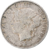 Libéria, 25 Cents, 1906, Heaton, Argent, TB, KM:8 - Liberia