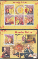 Guinea Bissau 2009 Great Scientists 2 S/s, Mint NH, History - Science - Nobel Prize Winners - Astronomy - Prix Nobel