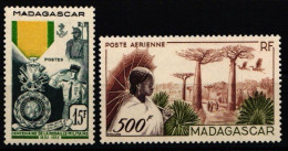 Madagaskar Jahrgang 1952 Postfrisch #NH590 - Madagascar (1960-...)