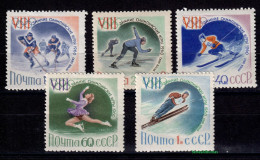 1960 USSR CCCP  Mi 2317-21 MNH/** - Unused Stamps