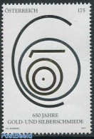 Austria 2017 650 Years Gold & Silversmiths 1v, Mint NH - Unused Stamps
