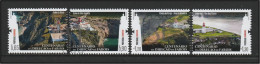 Portugal 2024 Centenário Da Direção De Faróis Lighthouse Phare Corner Sheet Bar Code Faro Sagres Algarve Madeira Açores - Unused Stamps