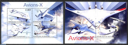 Burundi 2012 X-Planes 2 S/s, Mint NH - Sonstige & Ohne Zuordnung