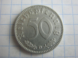 Germany 50 Reichspfennig 1935 D - 50 Reichspfennig