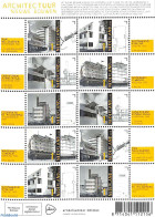 Netherlands 2018 Modern Architecture M/s, Mint NH, Art - Modern Architecture - Unused Stamps