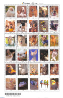 Brazil 2019 UPAEP, Domestic Animals 30v M/s, Mint NH, Nature - Birds - Cats - Dogs - Fish - Rabbits / Hares - U.P.A.E. - Nuovi