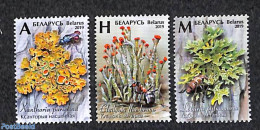 Belarus 2019 Lichen 3v, Mint NH, Nature - Flowers & Plants - Wit-Rusland