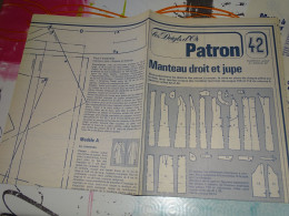 Patron Les Doigts D'or N 42 Manteau Droit Et Jupe - Patrones