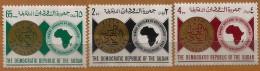 Sudan - 1969 The 5th Anniversary Of The African Development Bank - Maps - Economics -  Complete Set - MNH - Sudan (1954-...)