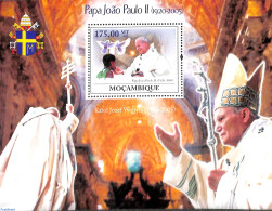 Mozambique 2009 Pope John Paul II S/s, Mint NH, Religion - Pope - Päpste