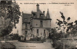 N°3637 W -cpa Gury De Lassigny -le Château- - Autres & Non Classés