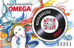 Hungary 2020 Rock Omega S/s, Mint NH, Performance Art - Music - Popular Music - Unused Stamps