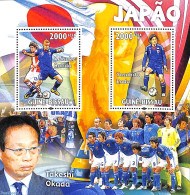 Guinea Bissau 2010 WC Football, Japan S/s, Mint NH, Sport - Football - Guinée-Bissau