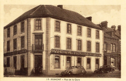 59 :   Jeumont : Rue De La Gare : Hotel Restaurant  Du XIX Siècle    ///  Ref. Mai 24 ///  N° 29.789 - Jeumont