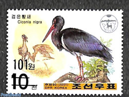 Korea, North 2006 101W On 10Ch Overprint, Stamp Out Of Set, Mint NH, Nature - Birds - Corée Du Nord