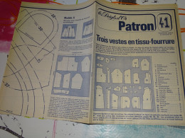 Patron Les Doigts D'or N 41 Trois Vestes En Tissu-fourrure - Patronen