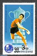 Korea, North 2006 3W On 30ch Overprint, Stamp Out Of Set, Mint NH, Sport - Table Tennis - Tafeltennis