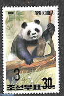 Korea, North 2006 Panda 3W On 30ch Black Overprint, Stamp Out Of Set, Mint NH, Nature - Animals (others & Mixed) - Corée Du Nord